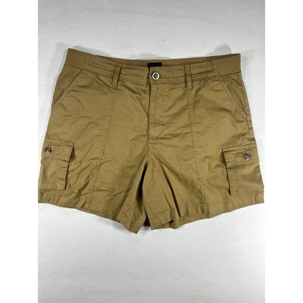Lee Men's Cargo Shorts Size 36 Khaki Tan Cotton Multi-Pocket Outdoor Casual